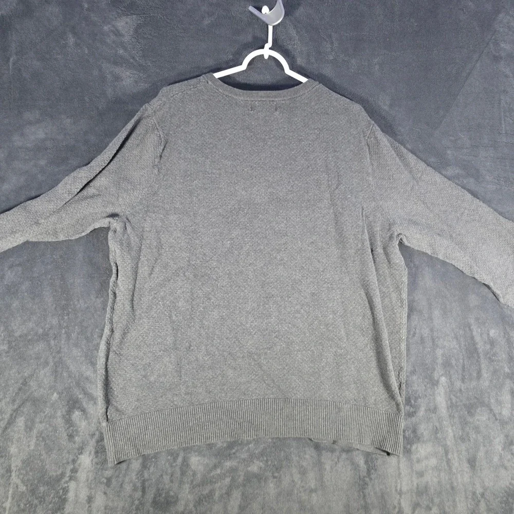 Men's Goodfellow & Co Gray Crew Neck Long Sleeve Knit Sweater XL‎